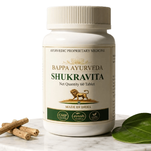 SHUKRAVITA by Bappa Ayurveda — Ayurvedic men's vitality supplement