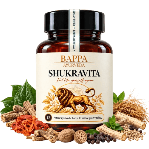 SHUKRAVITA by Bappa Ayurveda — Ayurvedic men's vitality supplement